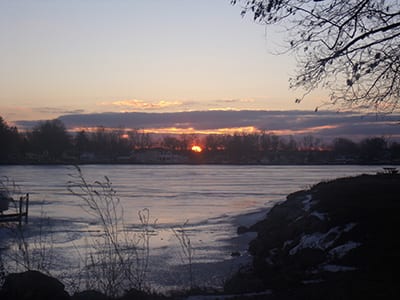 buckeye-lake-ohio-hvac Sunset on Buckeye Lake