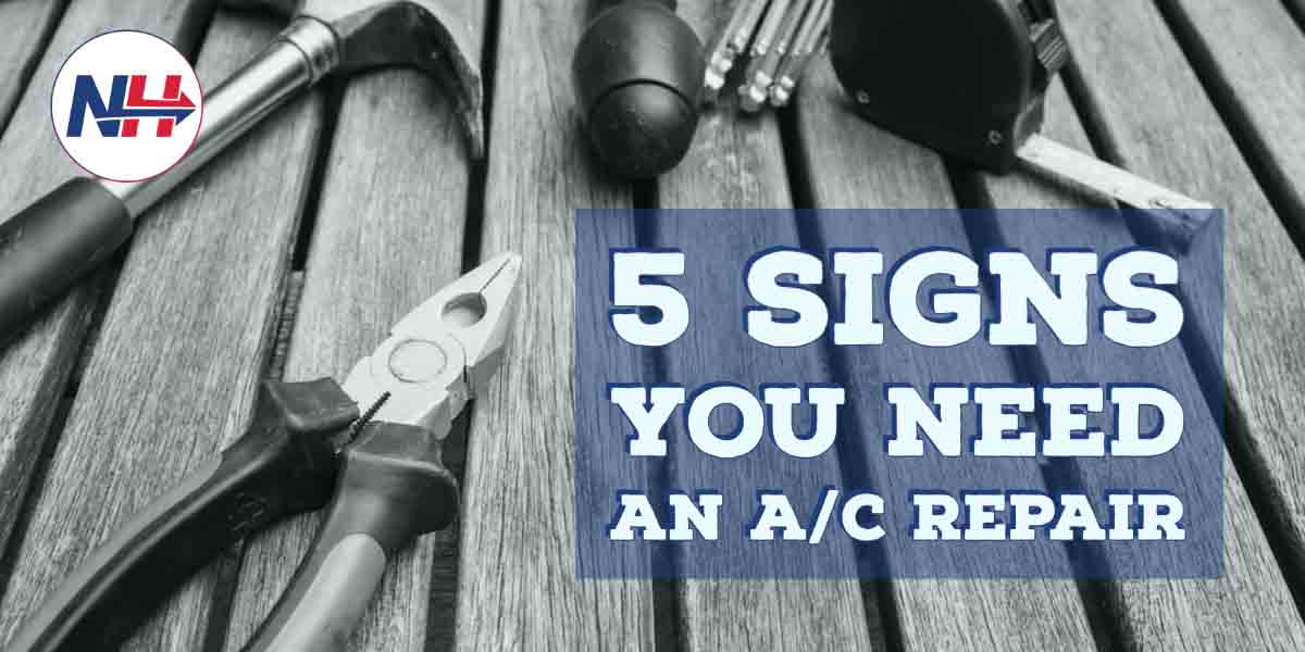 5 Signs You Need an AC Repair